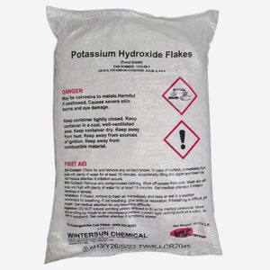 Potassium Hydroxide, Flakes - FCC WINTERSUN 55.12 LB