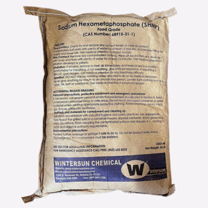 Sodium Hexametaphosphate Food Grade 50 LB